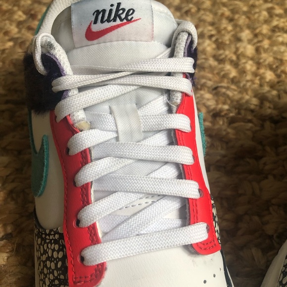 Nike Dunk Low Safari Mix. Size 6 - Picture 10 of 16